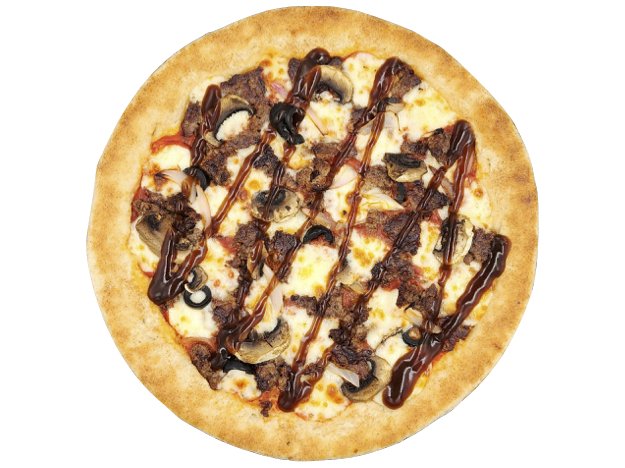 BBQ Ground Beef Pizza