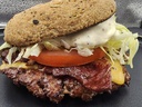 Beef Bacon Burger Italian Bun