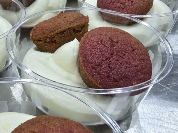 Red Velvet Muffin Cheesecake