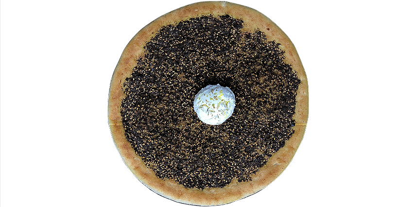 Manakish Zaatar with Feta