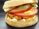 Chicken Tikka Plain Bun