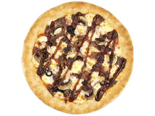 BBQ Ground Beef Pizza